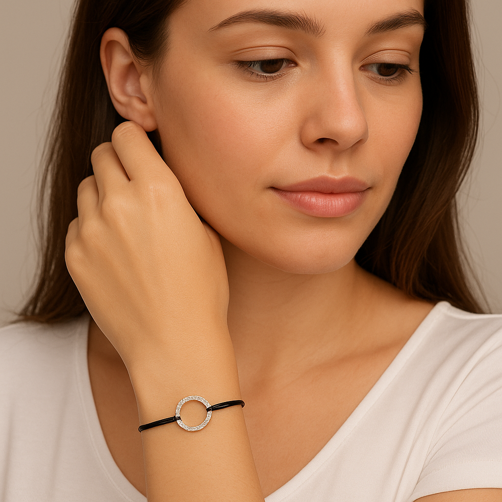 Circle Charm Bracelet