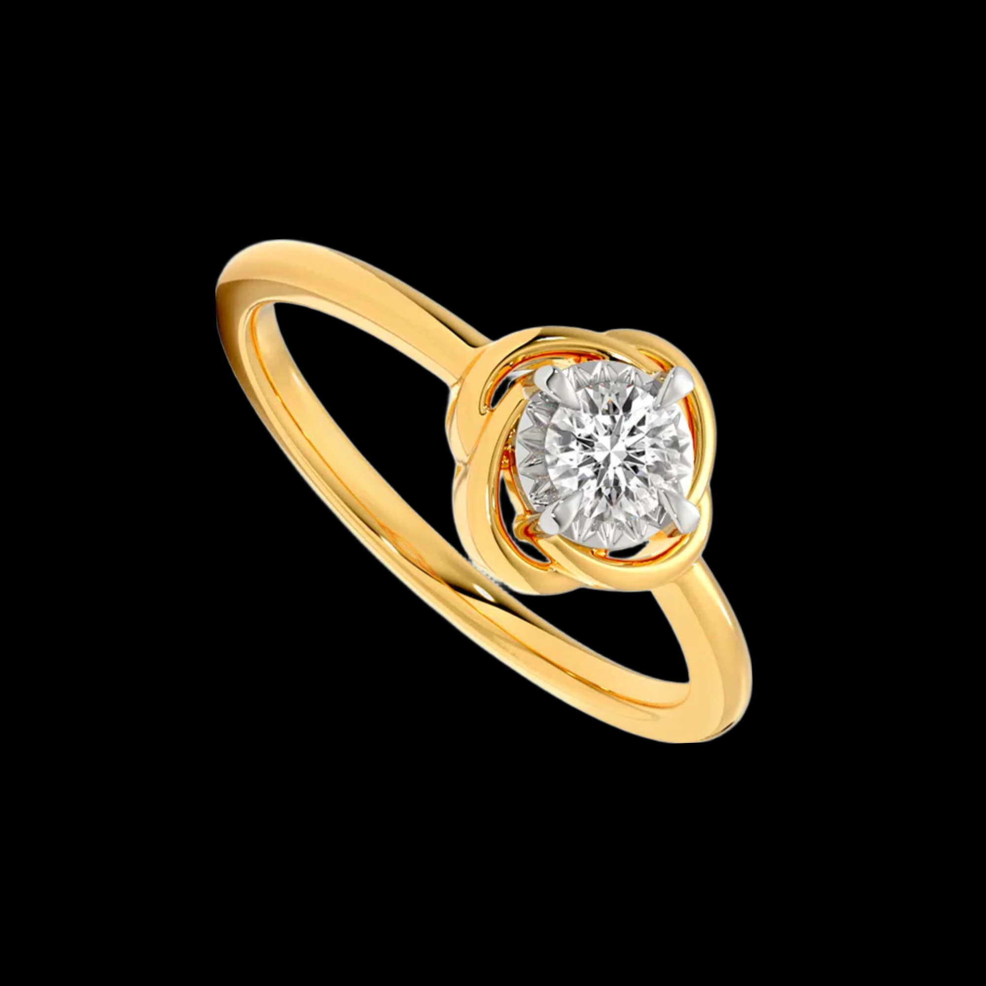 Eternal Knot Lab-Grown Diamond Ring