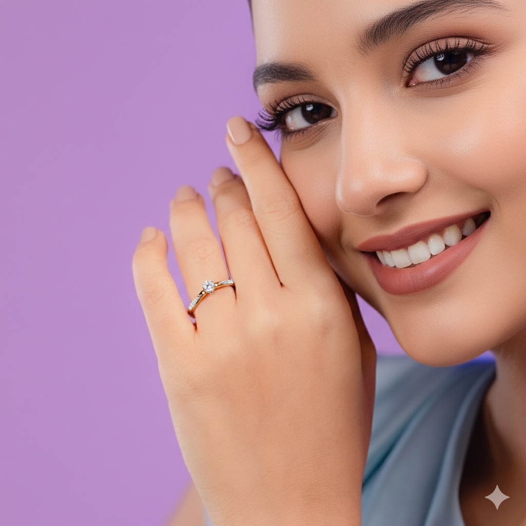 Eternal Spark Lab-Grown Diamond Solitaire Ring