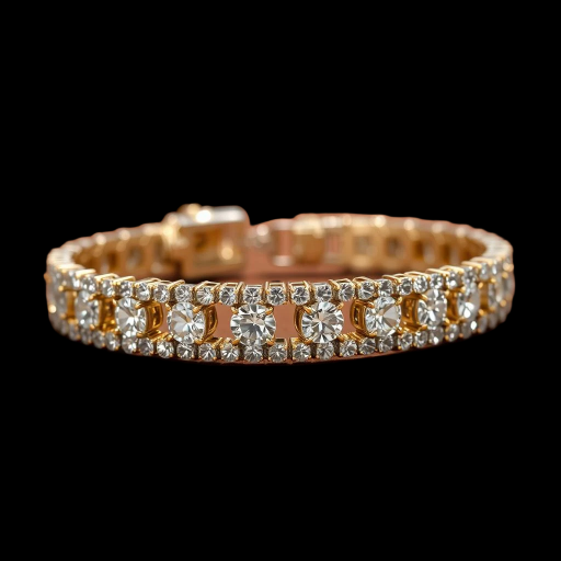 Gold and Diamond Bracelet