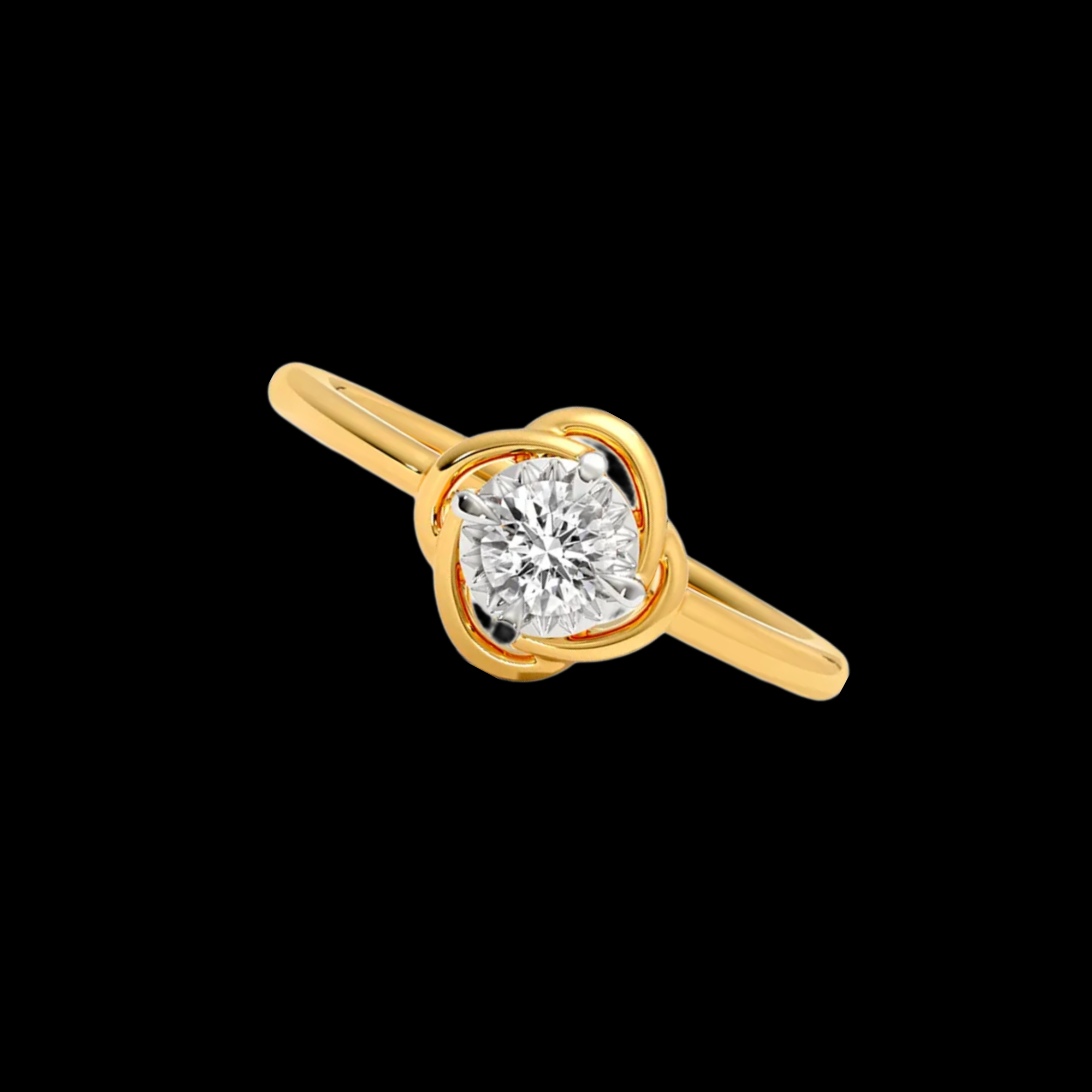 Eternal Knot Lab-Grown Diamond Ring