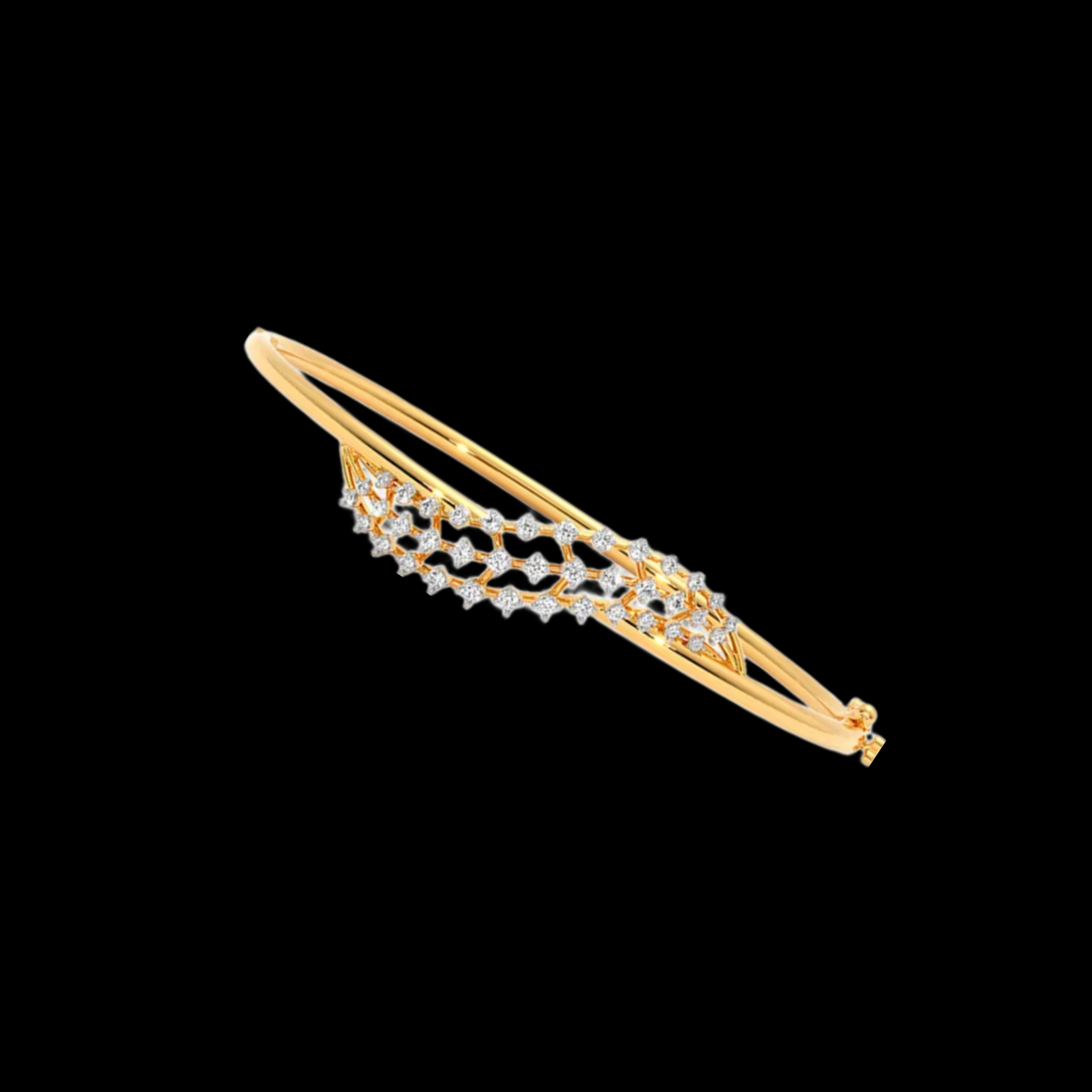 Radiant Wave Lab Grown Diamond Bracelet