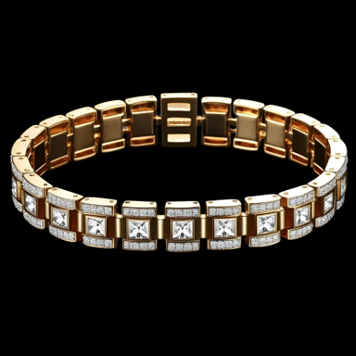 Timeless Luxury, Modern Craft: Men’s Lab-Grown Diamond Bracelet