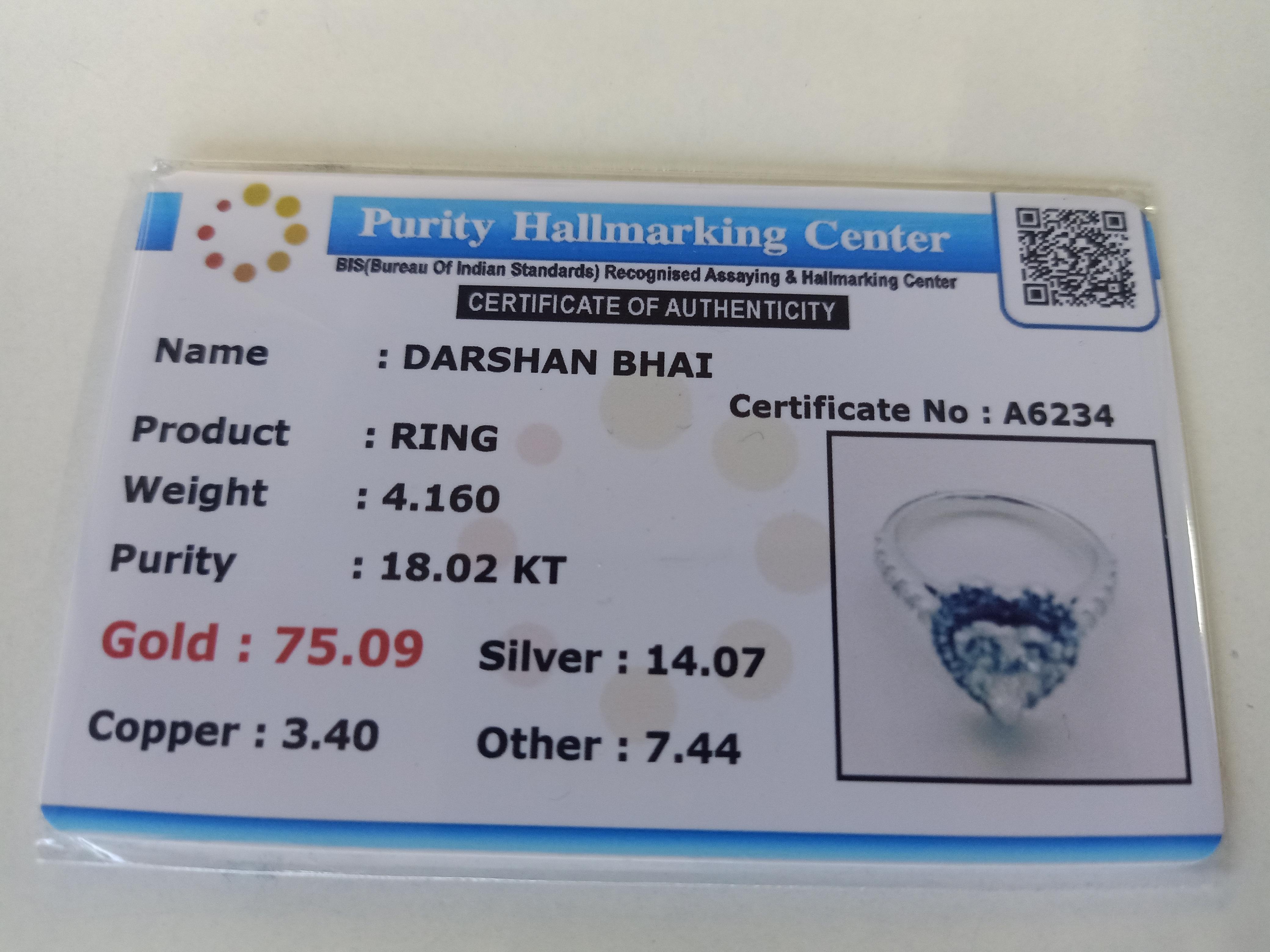 Heart Shaped Diamond Ring