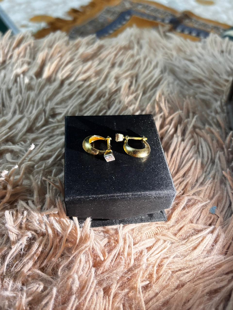 Elegant Spark Mini Hoops – Lab Grown Diamond Earrings