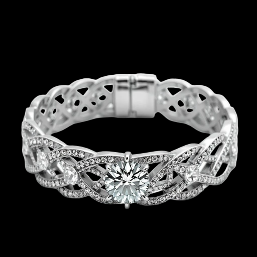 Diamond Encrusted Bracelet