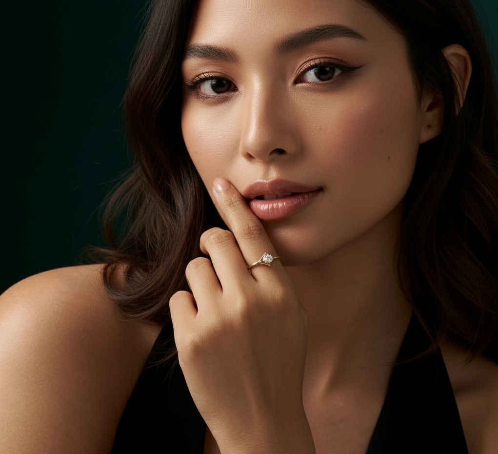 Arrow of Love – Lab Grown Diamond Ring