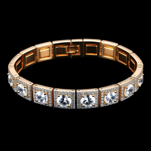 Elegant Gold & Diamond Bracelet