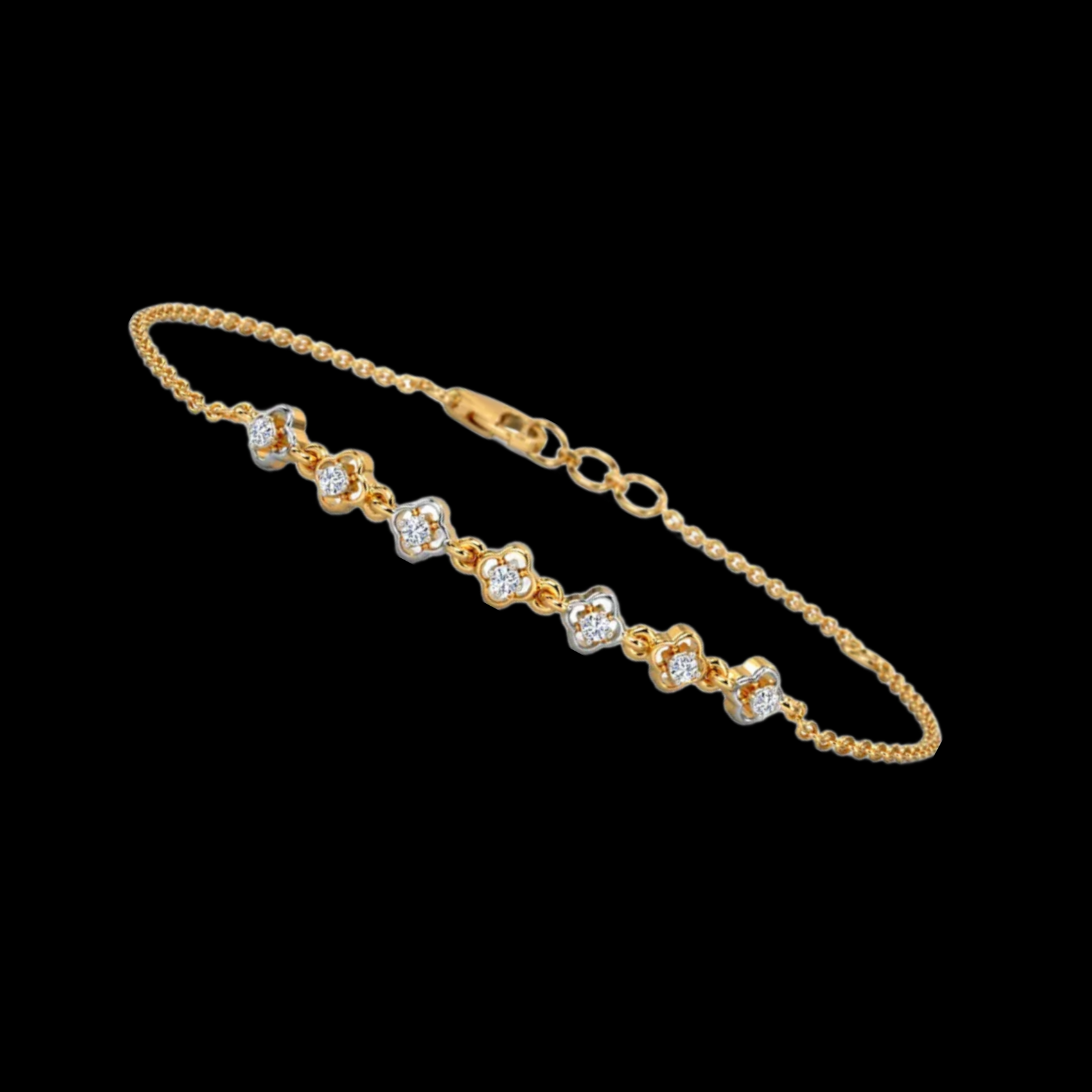 Grace Bloom Lab-Grown Diamond Bracelet