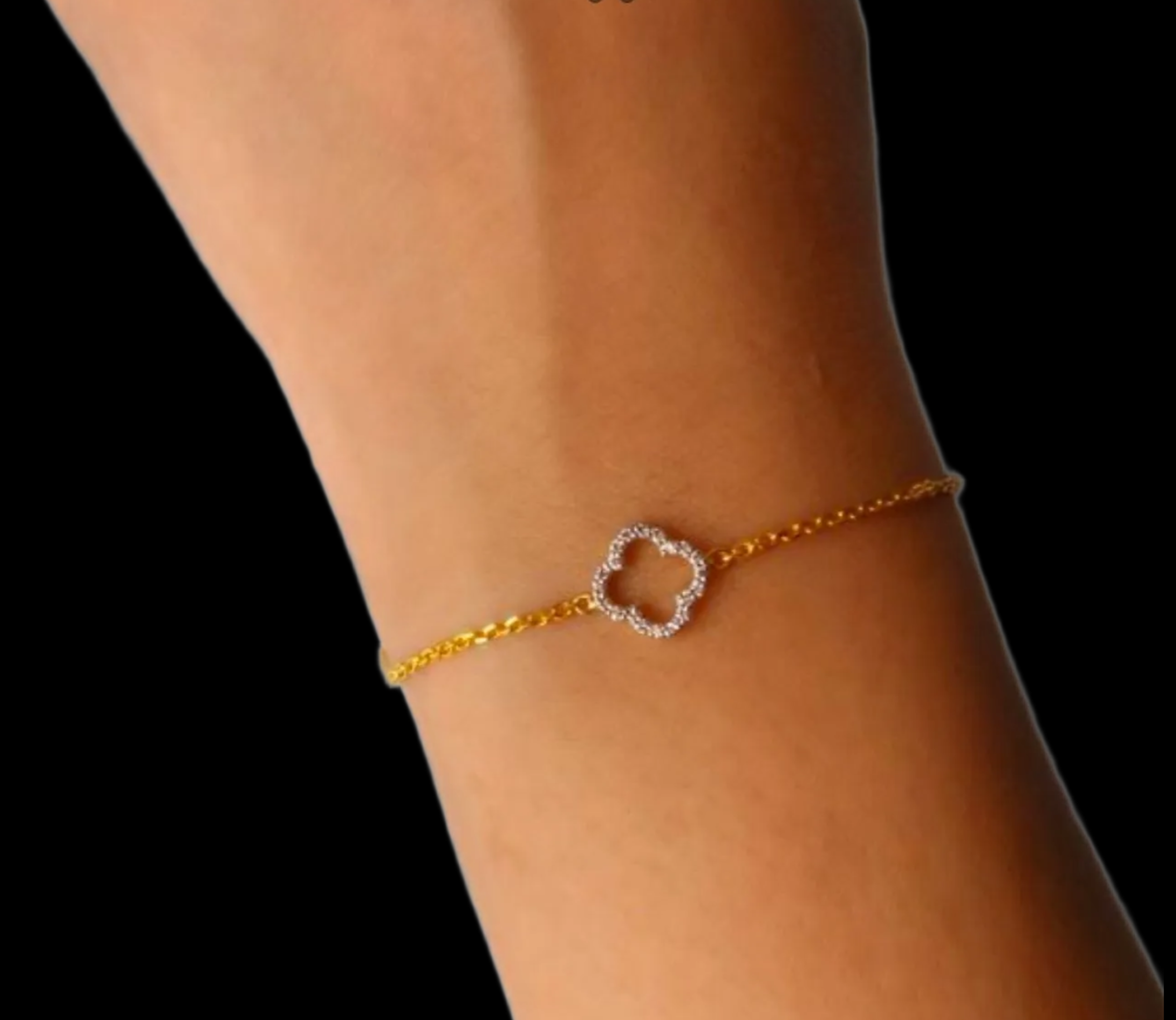 Gold Chain Diamond Bracelet