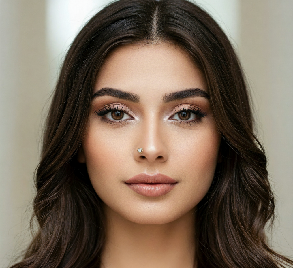 Classic Solitaire Lab-Grown Diamond Nose Pin