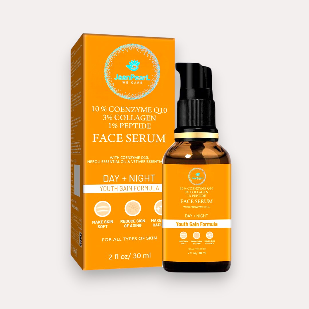 CoEnzyme Q10 with COLLAGEN & PEPTIDE Face Serum