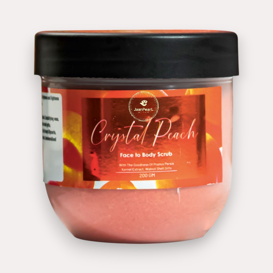 Peach Face and Body Scrub