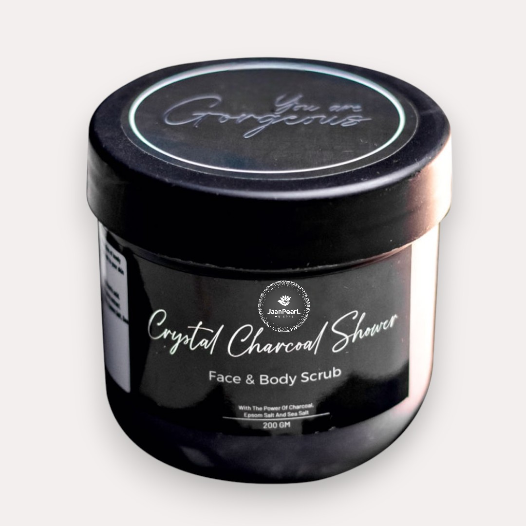 Charcoal Face and Body Scrub