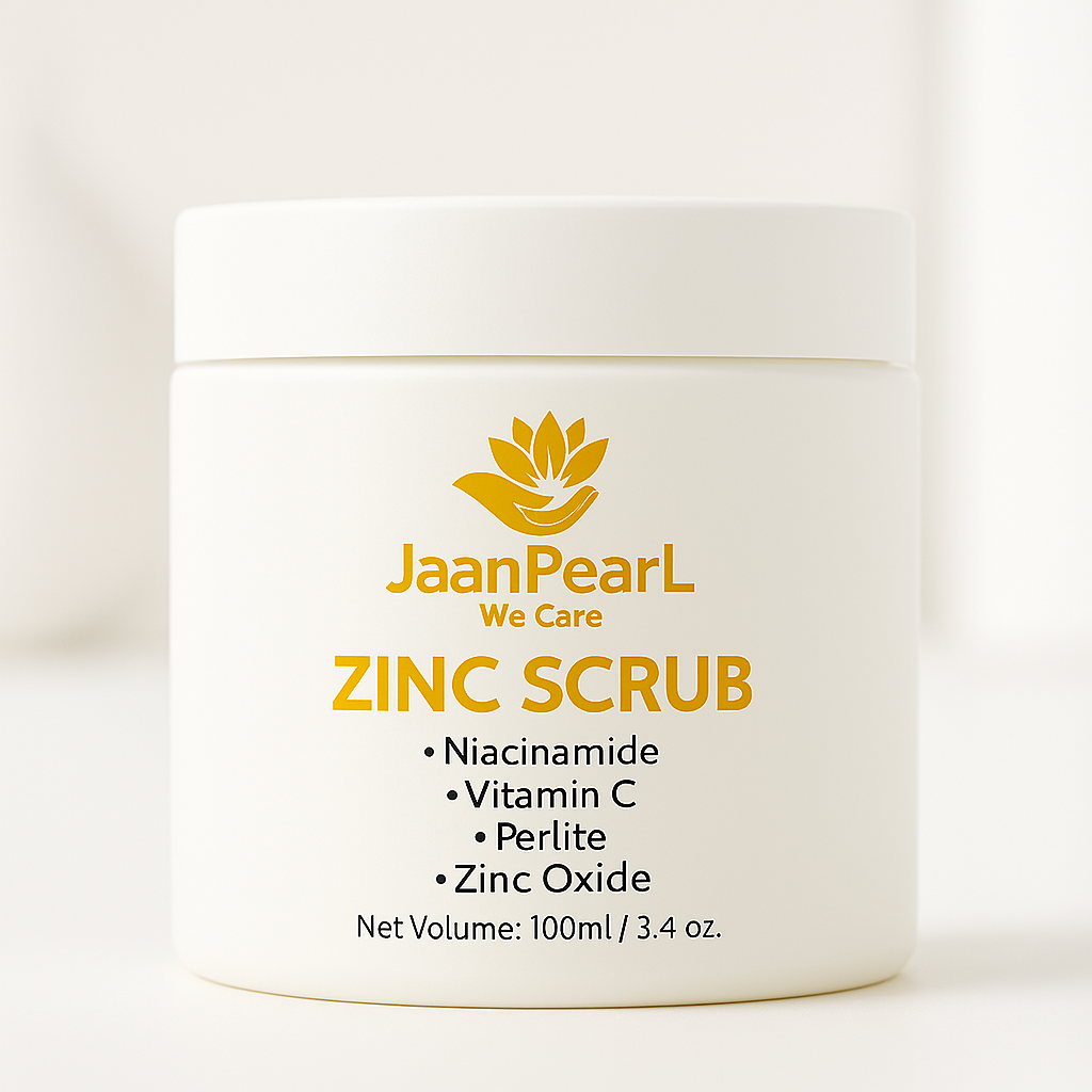 JaanPearL Zinc Scrub