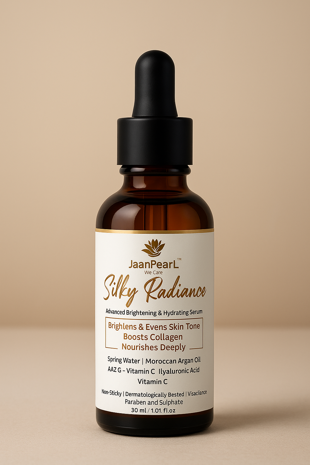 JaanPearL Silky Radiance - Vitamin C Face Serum