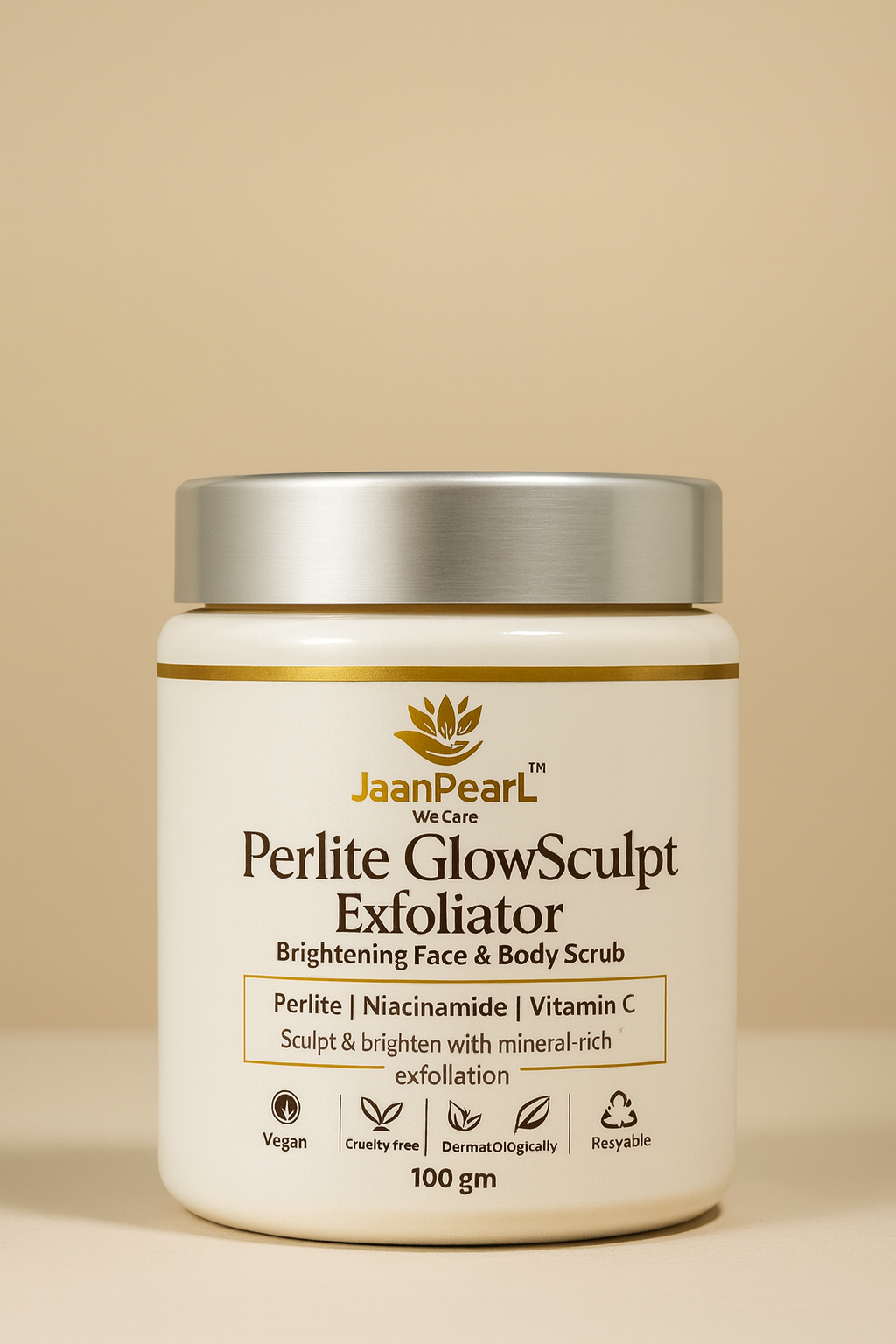 Perlite GlowSculpt Exfoliator