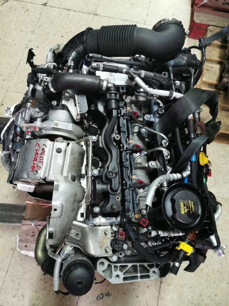 MOTORE COMPLETO DI INIEZIONE E TURBO RANGE ROVER EVOQUE 2.0TD CON SIGLA 204DTD