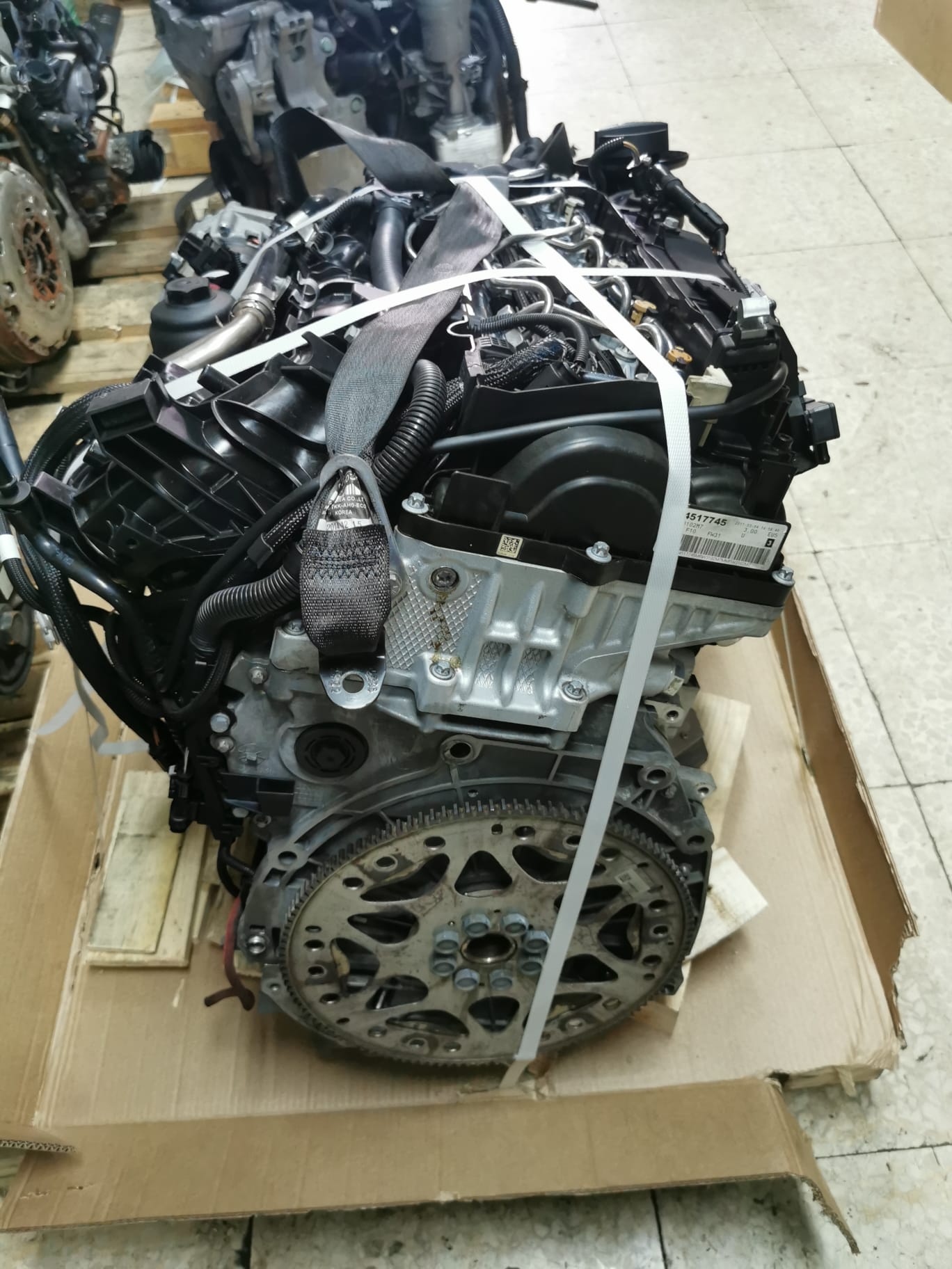 MOTORE USATO COMPLETO DI INIEZIONE E TURBO BMW AVENTE SIGLA N57D30A VERSIONE FINO AL 2010