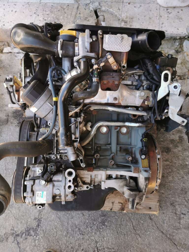 MOTORE USATO FIAT 1.3 MJET COMPLETO DI INIEZIONE E TURBO AVENTE SIGLA 199A9000