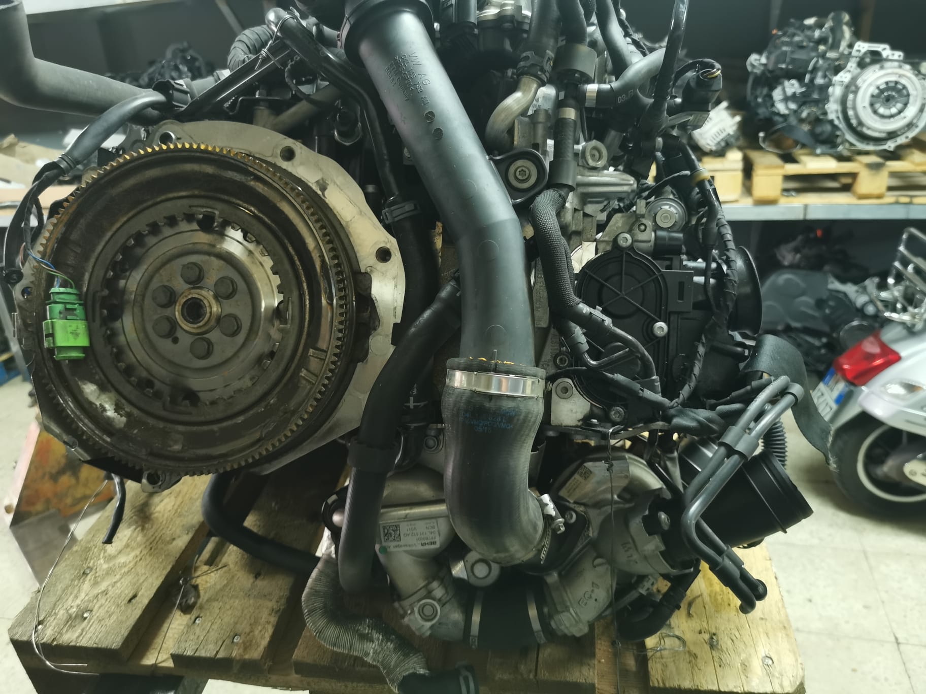 MOTORE USATO AUDI  1.6 TD AVENTE SIGLA CXM