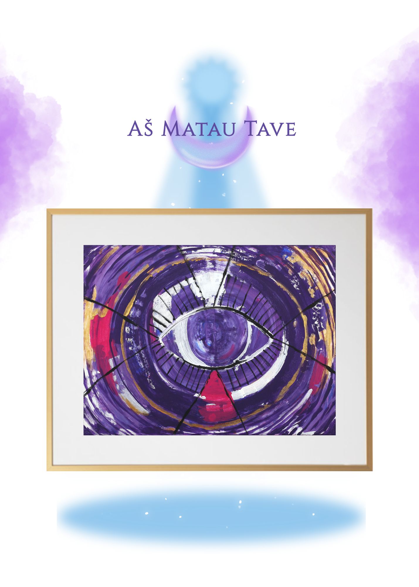 "Aš Matau Tave" reprodukcija 40x50cm