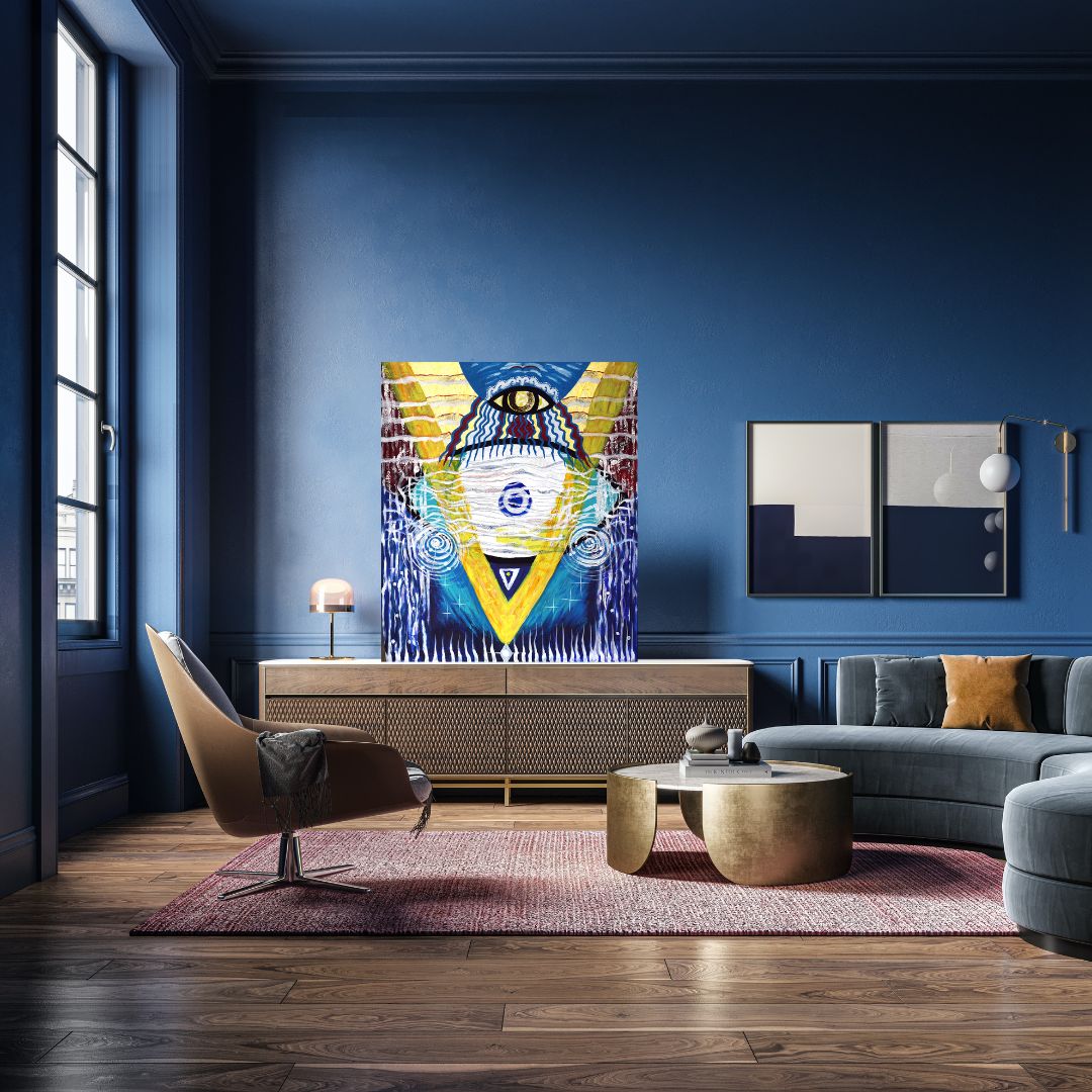 Tapybos kūrinys "Satera"/"Esi meilė, kurios tau reikia"