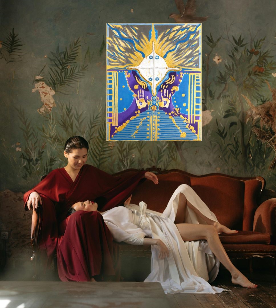 Tapybos kūrinys "Mano Gyvenimas/Mi Vida"