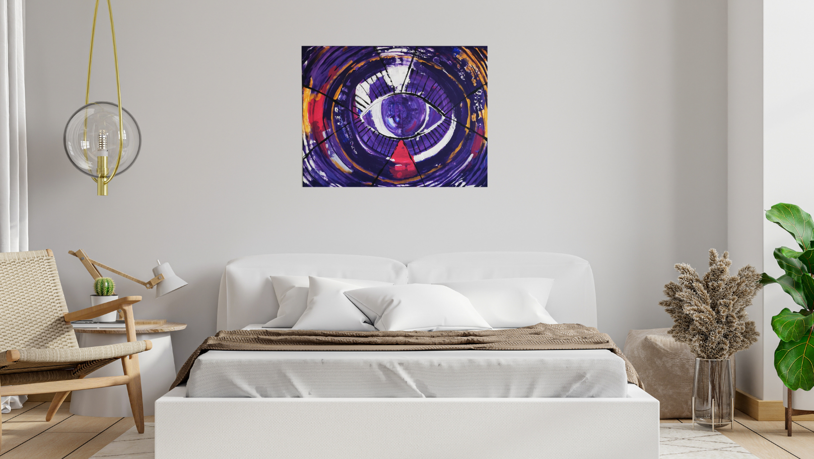 Tapybos kūrinys "Aš matau tave"