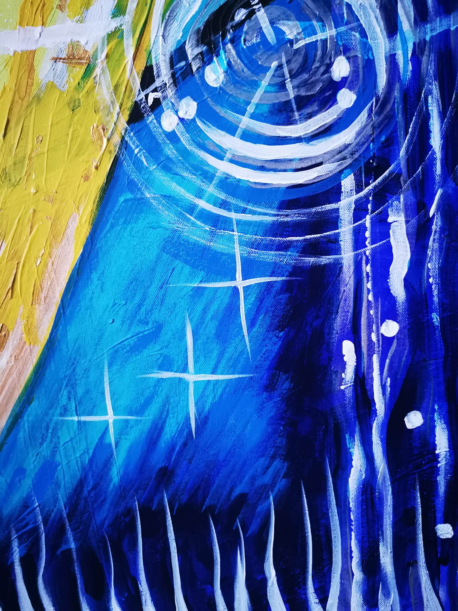 Tapybos kūrinys "Satera"/"Esi meilė, kurios tau reikia"