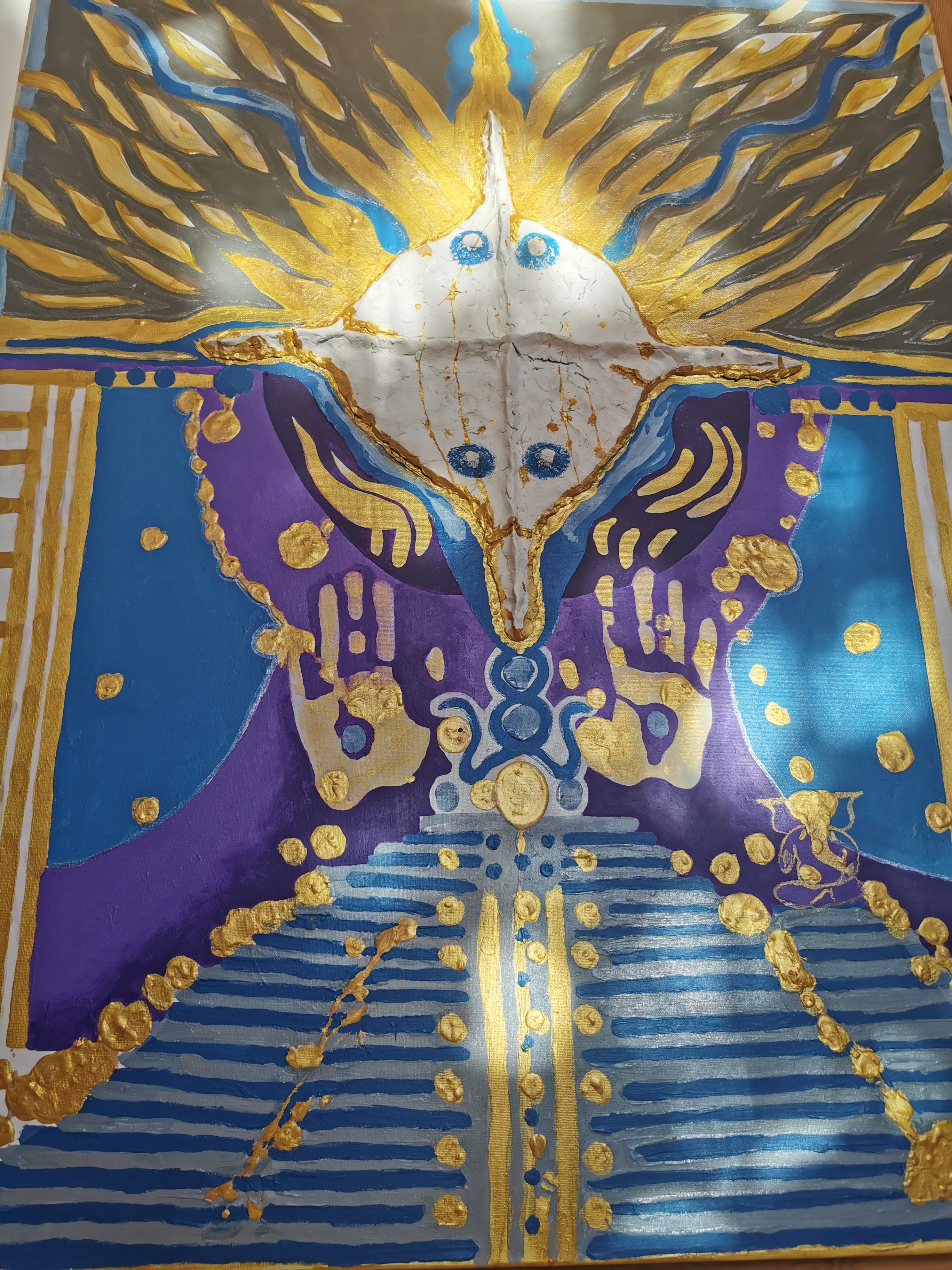 Tapybos kūrinys "Mano Gyvenimas/Mi Vida" 