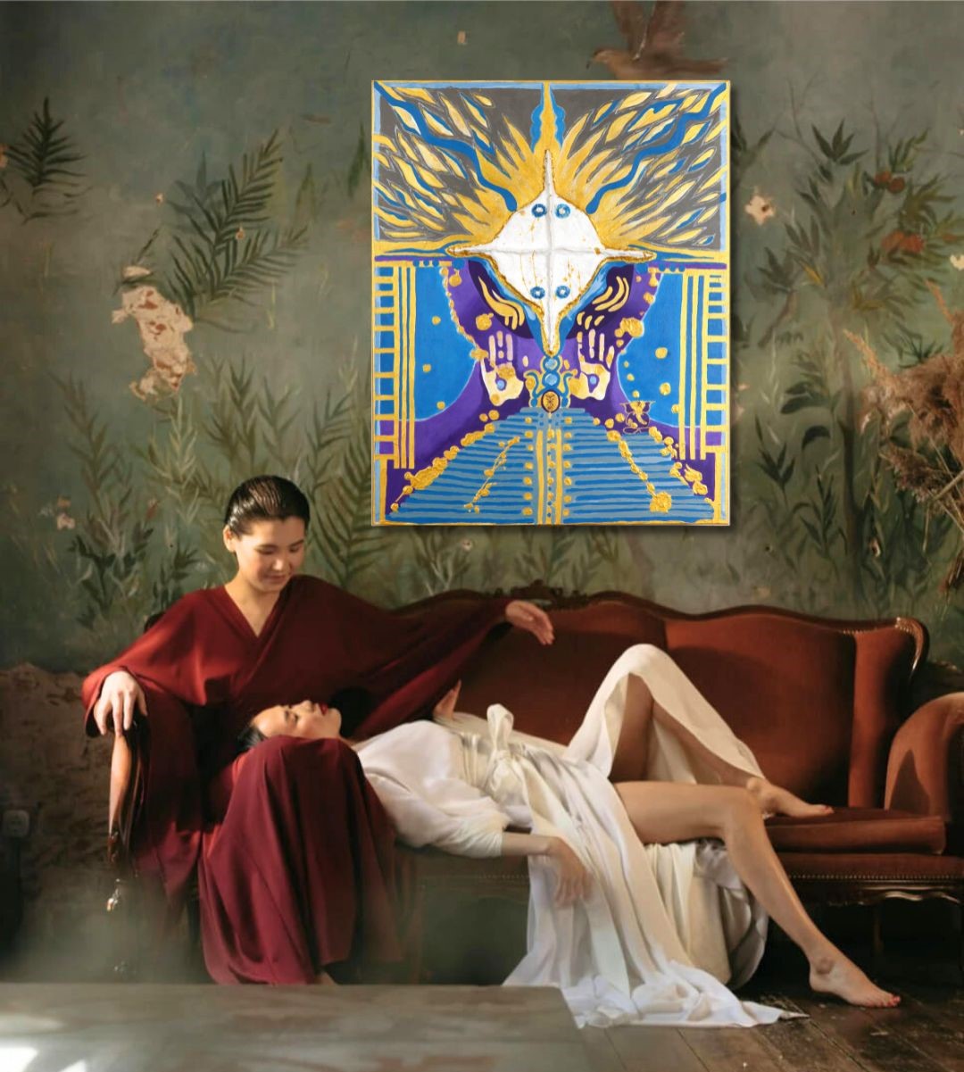 Tapybos kūrinys "Mano Gyvenimas/Mi Vida" 