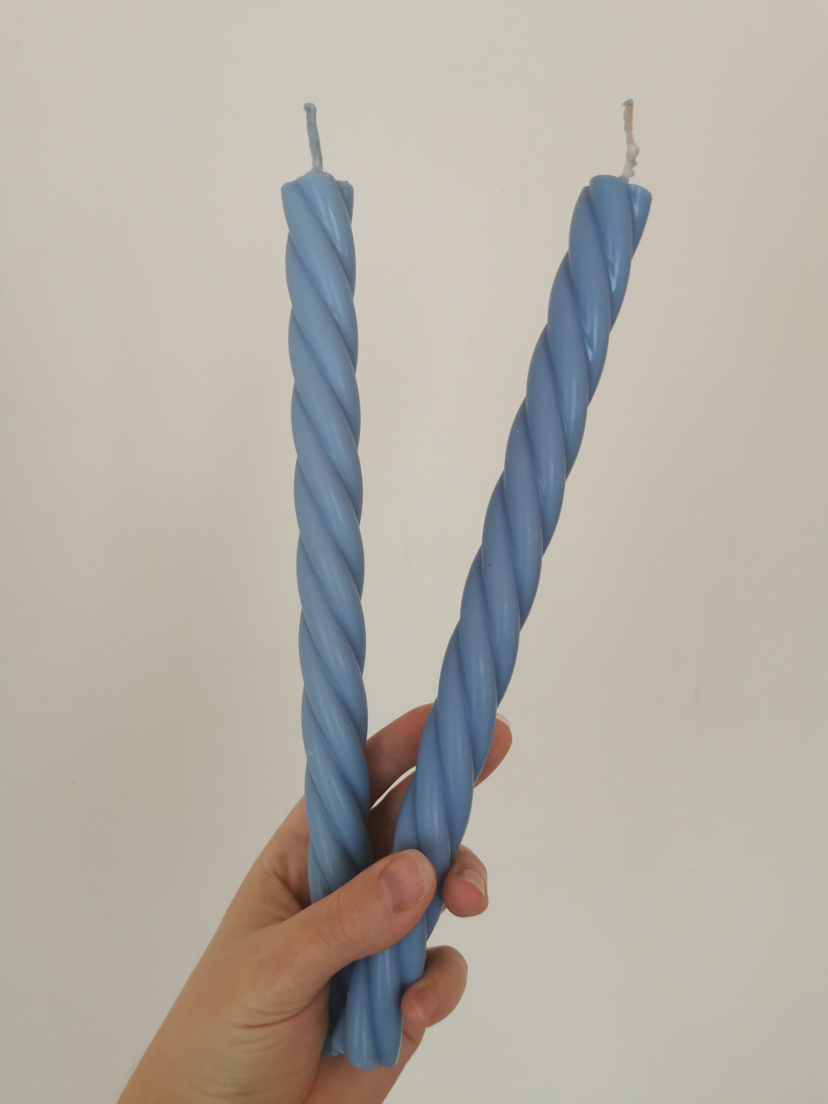 4 žydros persefonės žvakės