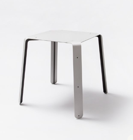 Minimalist Metal Stool