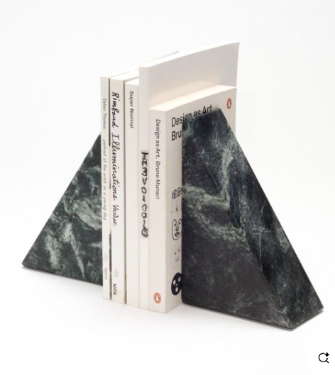 Marble Bookends