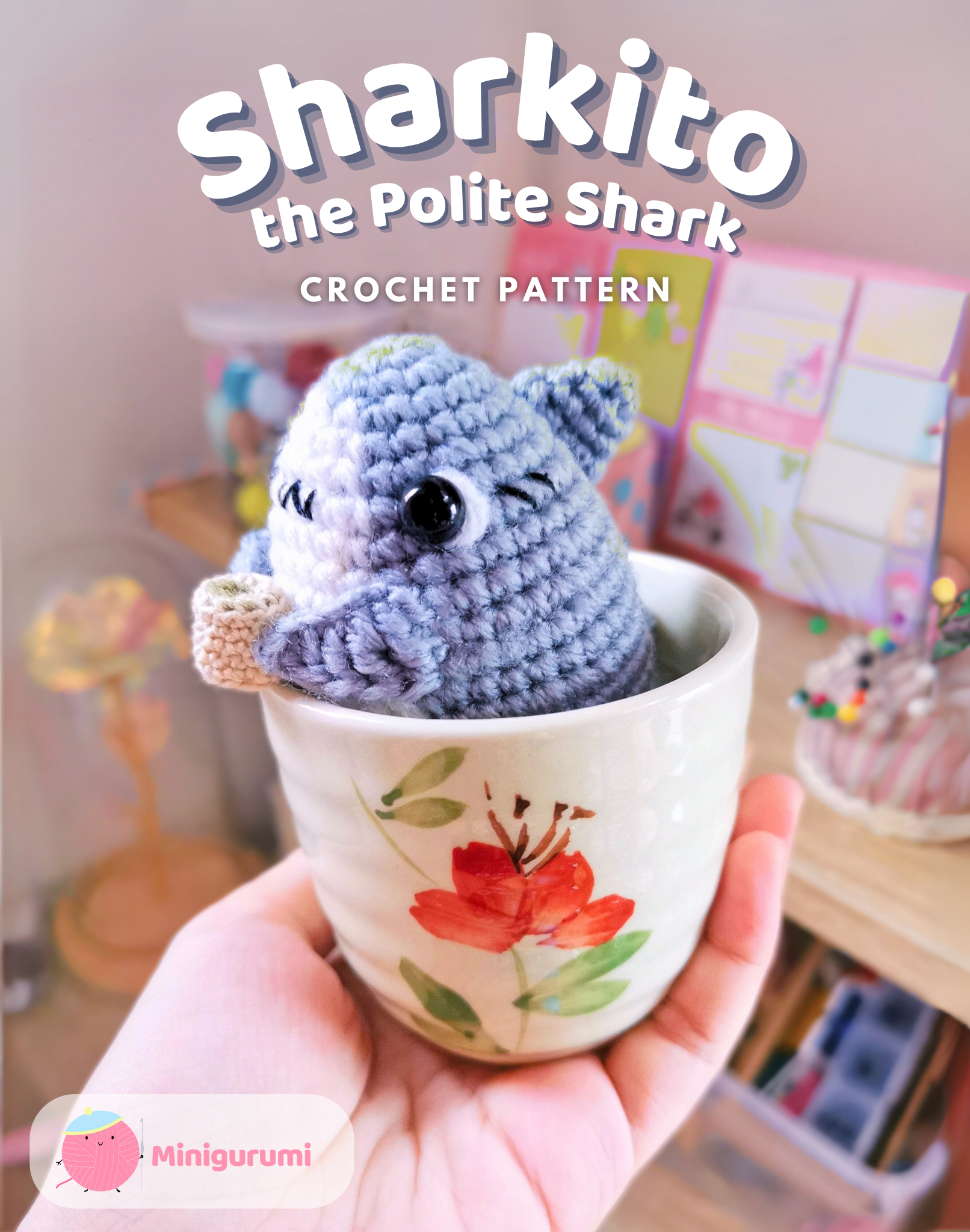 Sharkito the Shark Pattern