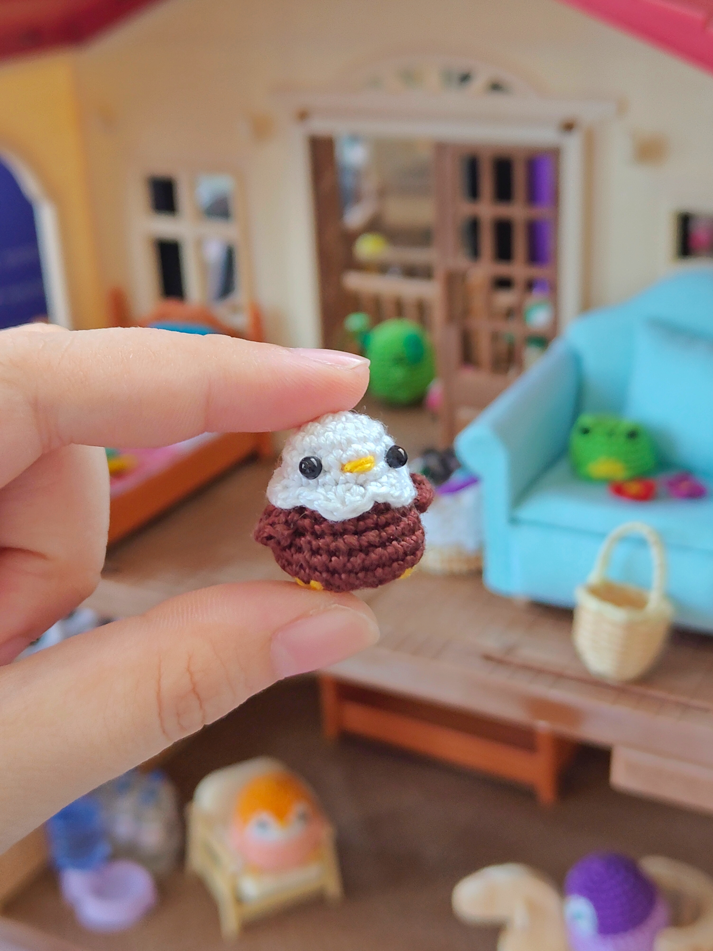 Mini Bald Baby Eagle
