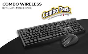 Wireless Keyboard and Mouse Combo