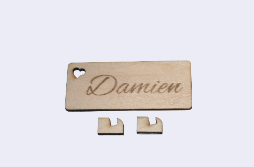 Marque place personnalisé (Lot de 10 articles)