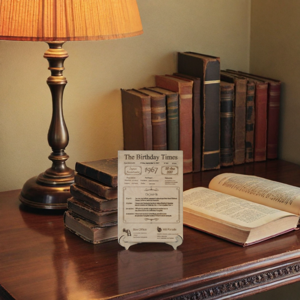 Journal de naissance