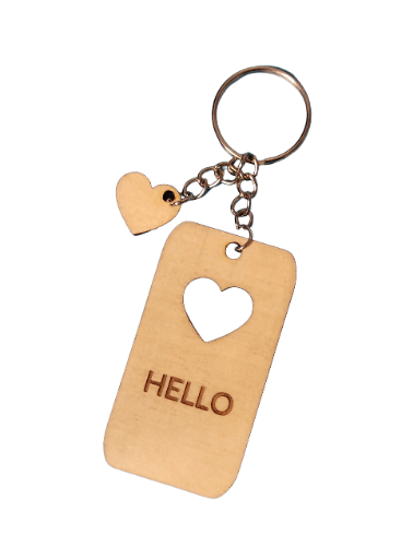 Porte-clé " Cœur " 