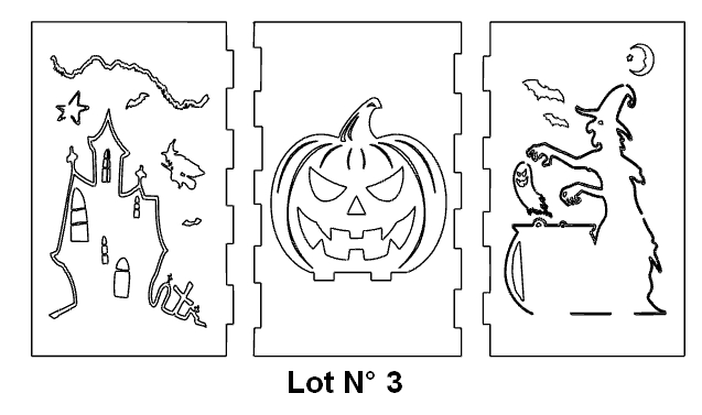 Lanterne déco "Halloween"