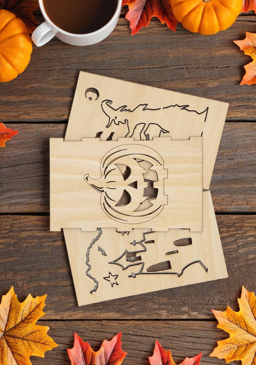 Lanterne déco "Halloween"