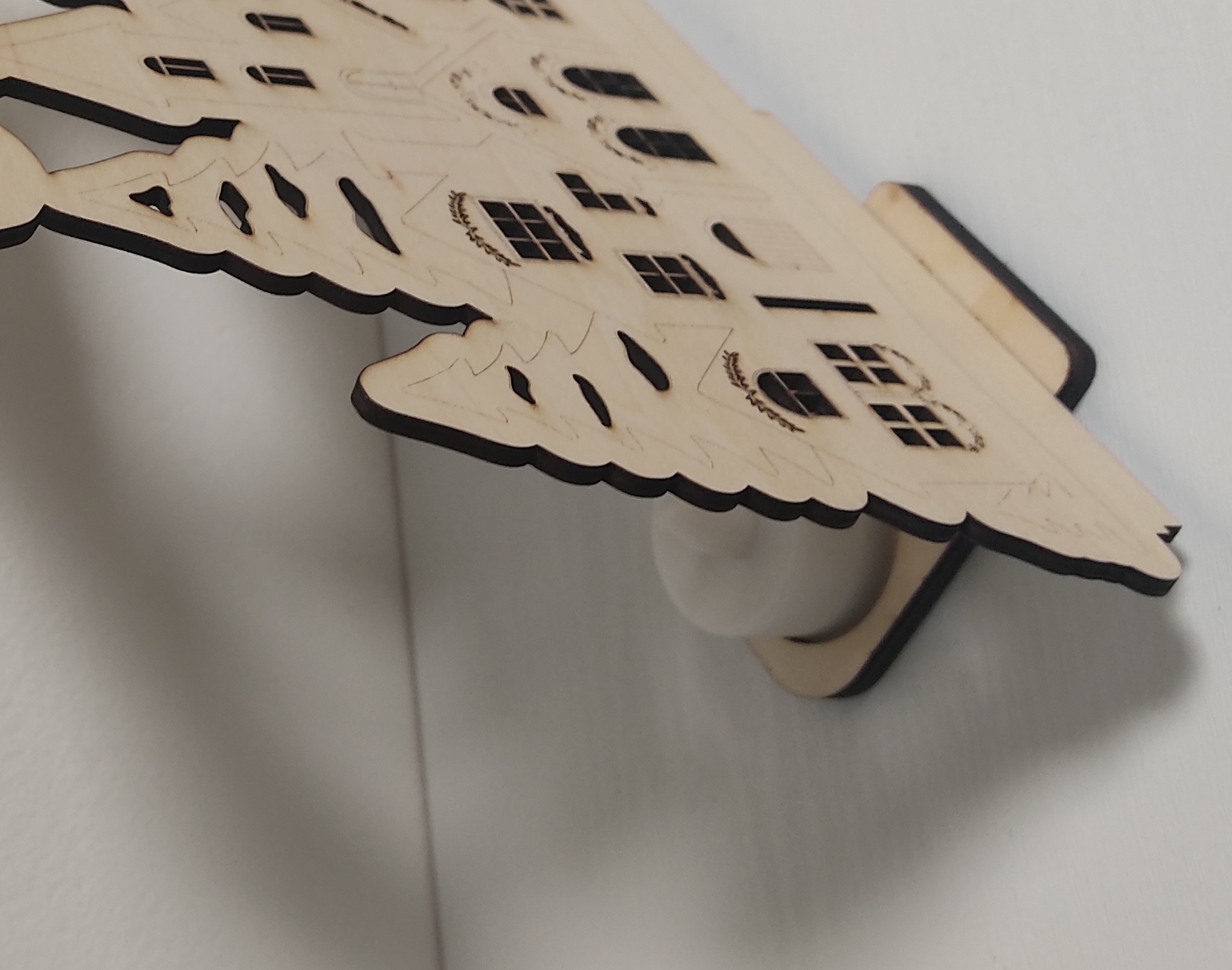 Photophore Village de Noël