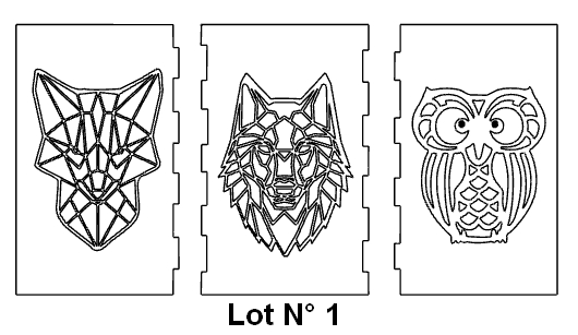 Lanterne déco "Animal"