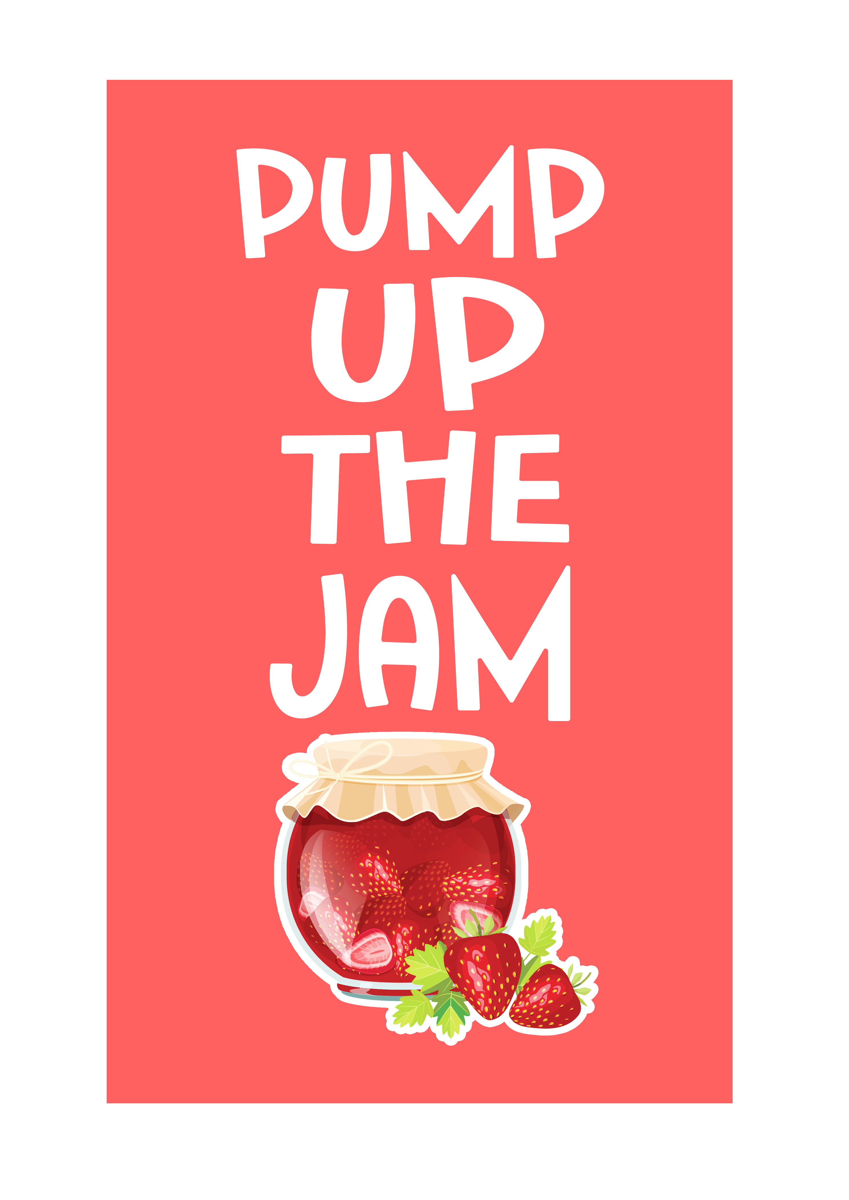 PUMP UP THE JAM'  print