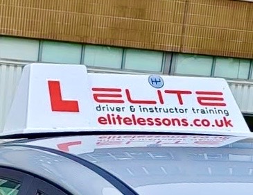 Learner driver top box stickers X2 - front and back printed stickers including 2 legal L plate decals