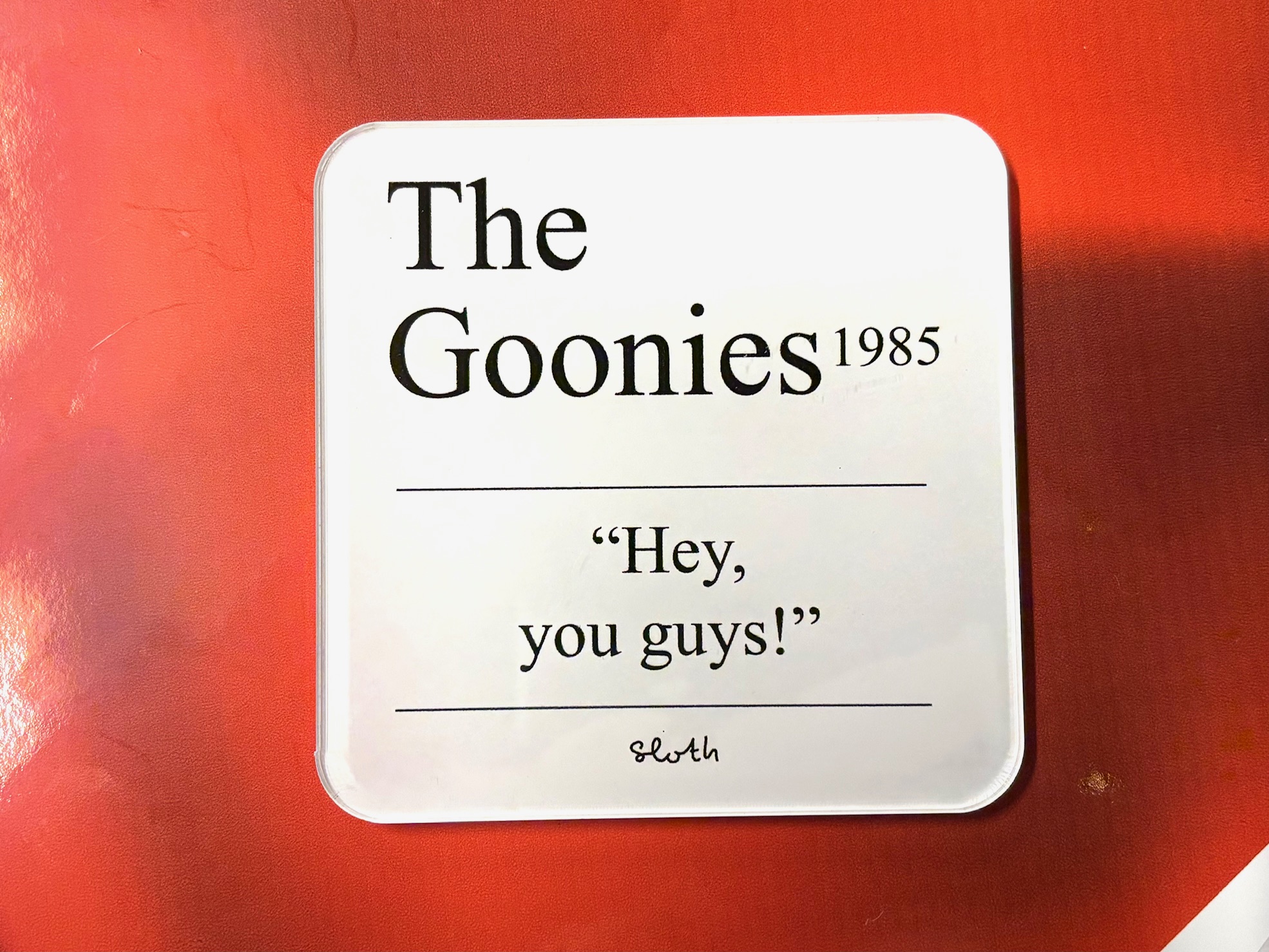 The Shining Quote acrylic Coasters