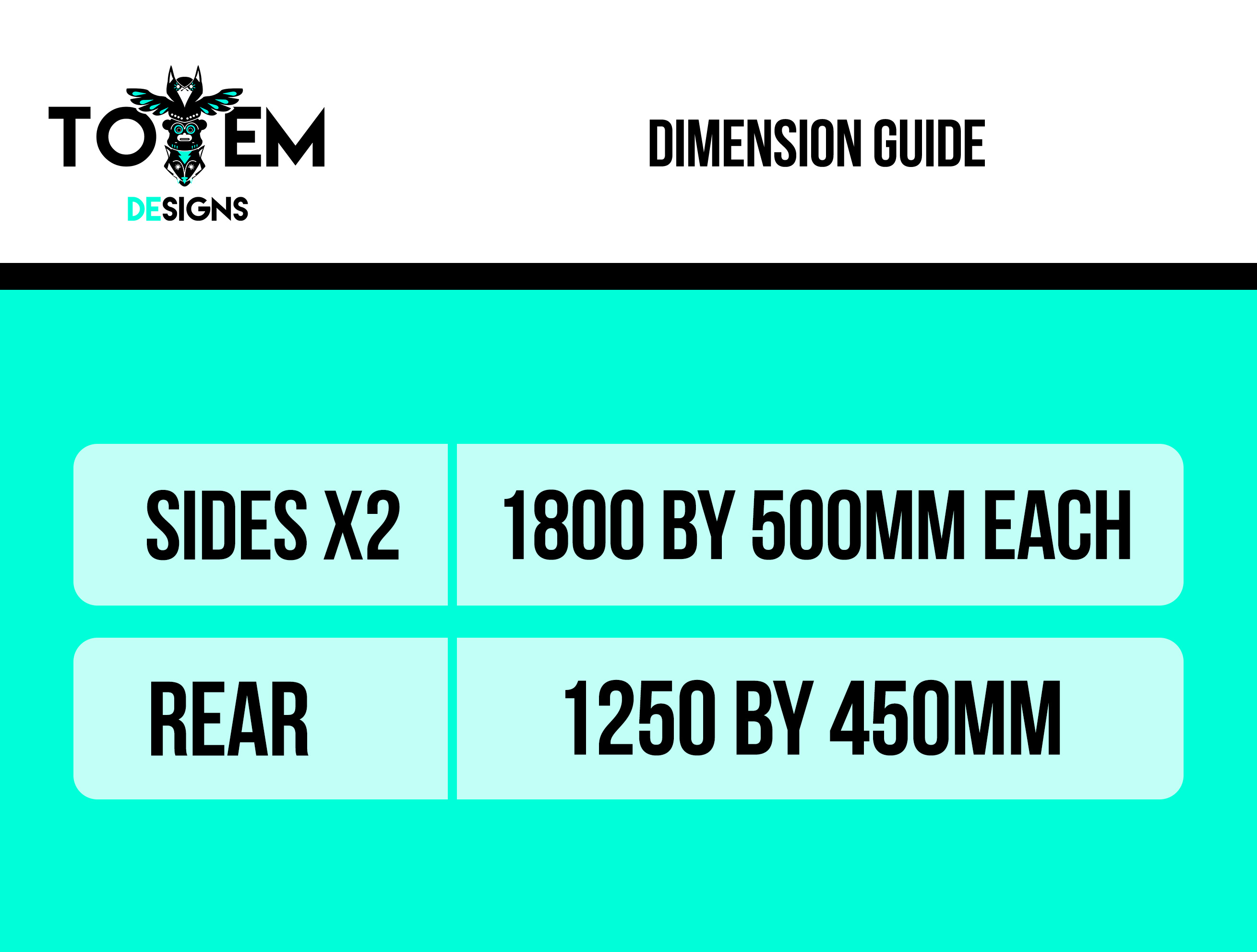 Medium Van Panel Signs