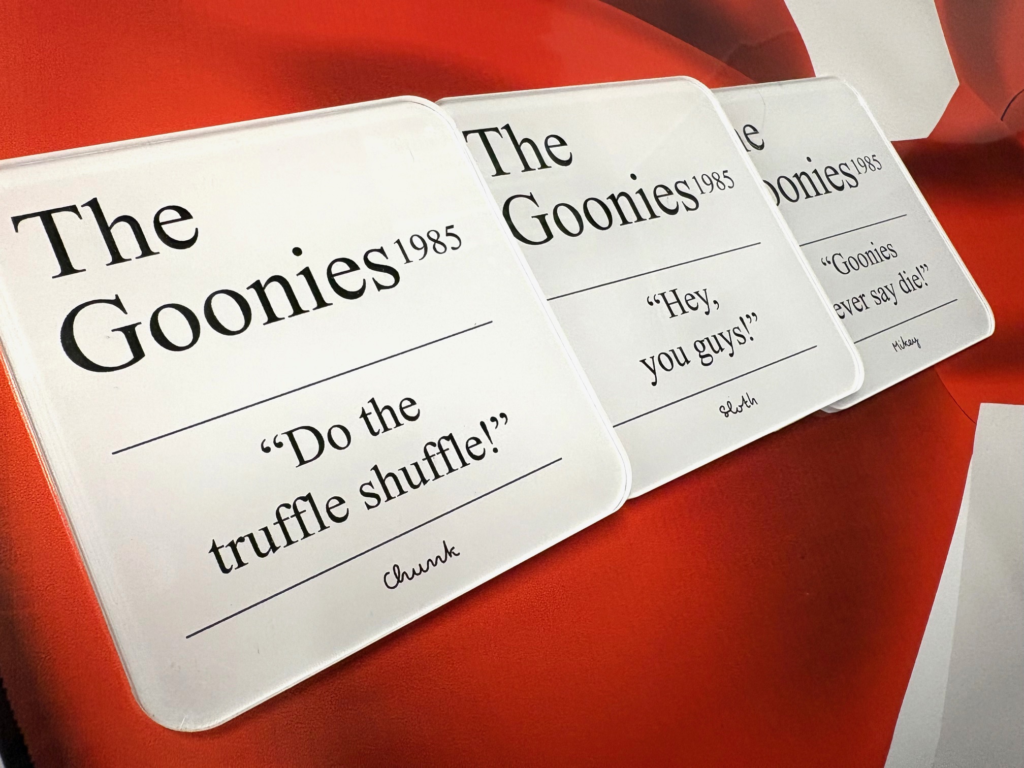 The Shining Quote acrylic Coasters